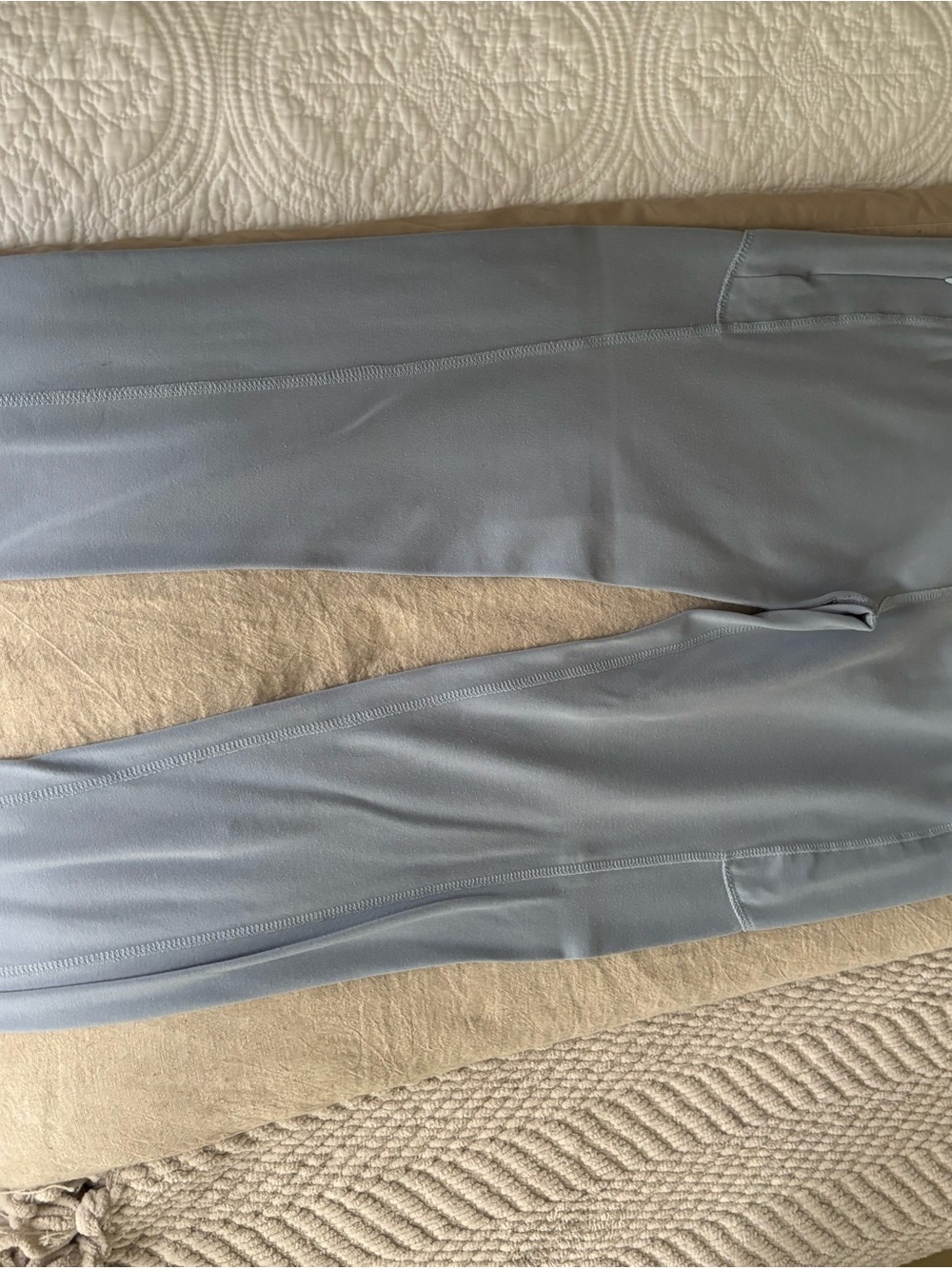Jaanuu Light Blue Performance Leggings